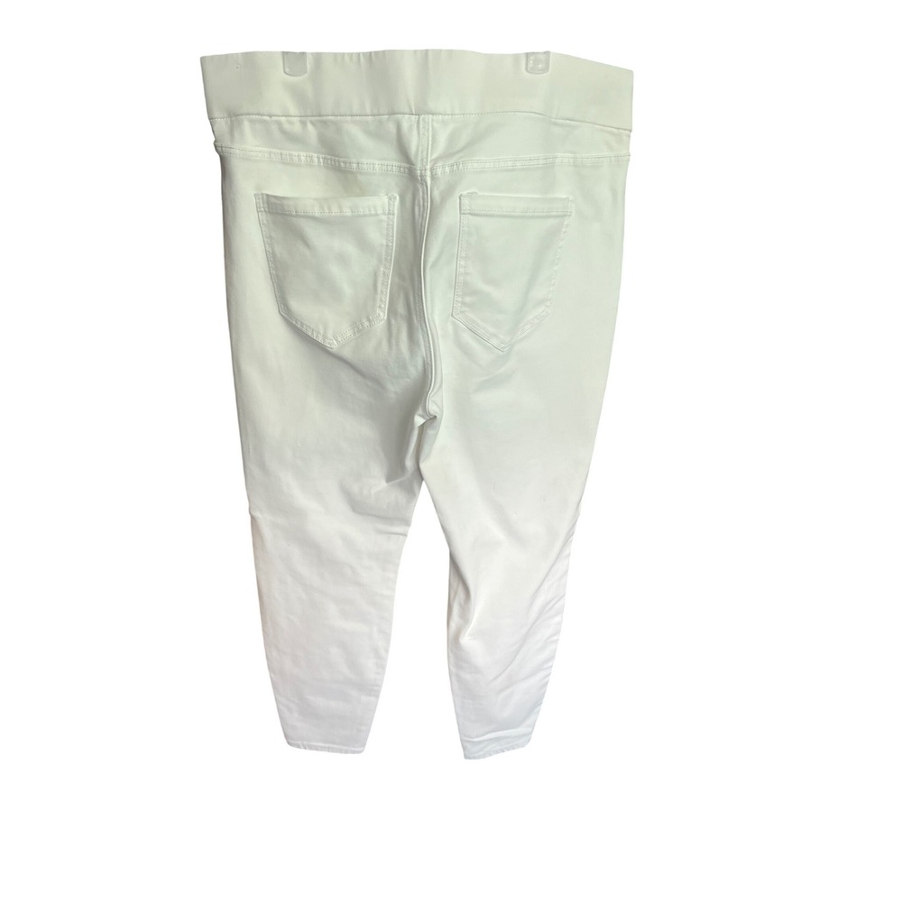 Liverpool The Ankle Skinny White Pull On Jeans Womens 10P Petite 30 High Rise - Picture 2 of 8